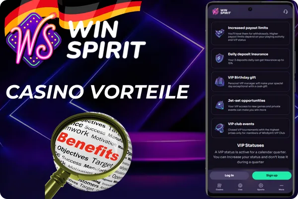 Warum WinSpirit Casino – Vorteile für deutsche Spieler mit Lizenz, Sicherheit und VIP-Programm